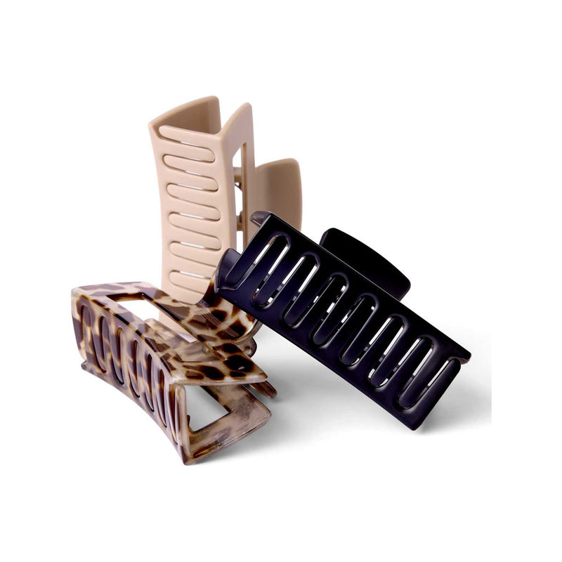 Boots jaw clips mix 3 pack, imported from the UK