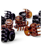 Boots mini jaw clips 12 pack 1.5cm, imported from the UK