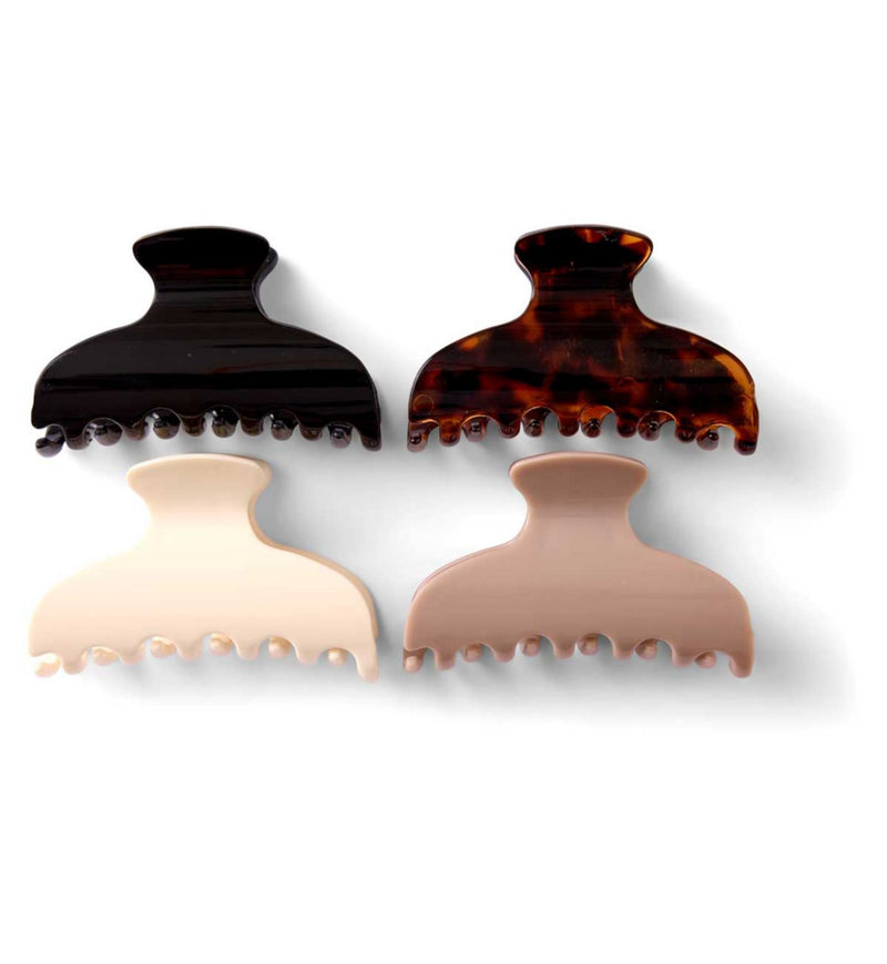 Boots jaw clip 6cm pack of 4 - British product