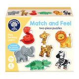 Orchard Toys Match and Feel Puzzles Jungle Animals, imported from the UK