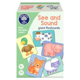 Cartes visuelles et sonores Orchard Toys sur le thème des animaux de la ferme (jeu éducatif)