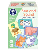 Orchard Toys See and Sound Flashcards Farm Animals imported from the UK