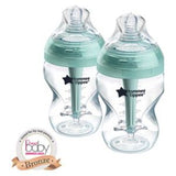Lot de 2 biberons anti-coliques Tommee Tippee Advanced 260 ml