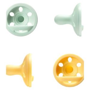 Tommee Tippee Brustähnlicher Schnuller, einteiliges Silikon, 0-6 Monate