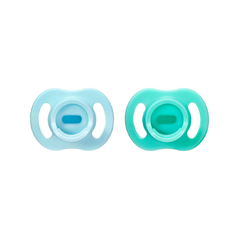 Tommee Tippee silicone soother 0-6m 2 pack (British brand)