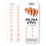 MoYou London Gel Nail Strip Pink Sunset 20pcs, imported from the UK