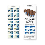 MoYou London Gel Nail Strips Kintsugi 20 Strips, imported from the UK