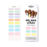 MoYou London Gel Nail Strip Pastel Sweets, imported from the UK