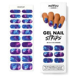 Tiras de uñas de gel MoYou London I Need Space (paquete de 20)