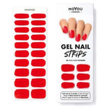 MoYou London Gel Nail Strip Red Ridding Hood Manicure Kit