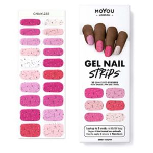 MoYou London gel nail strips Sweet Tooth 20 pieces, imported from the UK