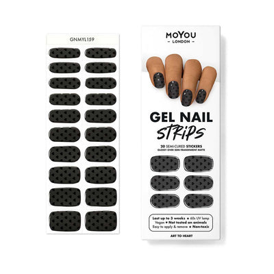 Boots MoYou London Gel Nail Strips Follow Your Heart Manicure Kit Set- Buy online at McGrocer