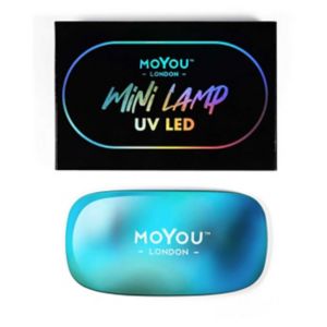 MoYou London Portable UV LED Nail Lamp Turquoise, imported from the UK