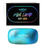 MoYou London Portable UV LED Nail Lamp Turquoise, imported from the UK