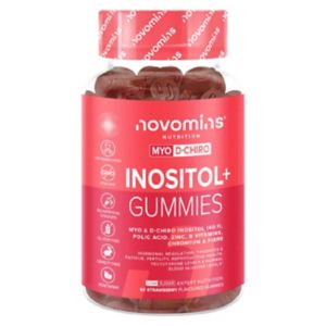 Novomins Inositol Gummies Strawberry Flavour 60s, imported from the UK