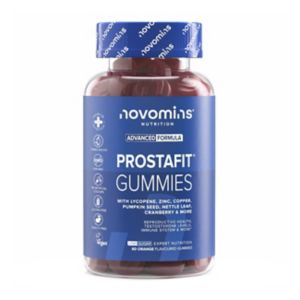 Novomins Prostafit Gummies Orange Flavour 60s (British brand)