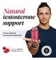Novomins Testo Boost Raspberry Gummies 60s, imported from the UK