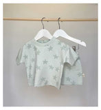 Maybe Baby Short Sleeve Sweat and Short Set