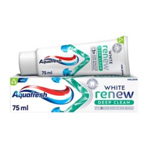 Aquafresh White Renew Toothpaste 75ml - British product