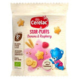 Cerelac Star Puffs Banana Raspberry 7g - British product