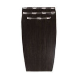 Beauty Works Ebony clip in hair extensions 18 inch - British product