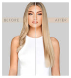Beauty Works Clip In Hair Extensions Mocha Melt 18 Inch - British product