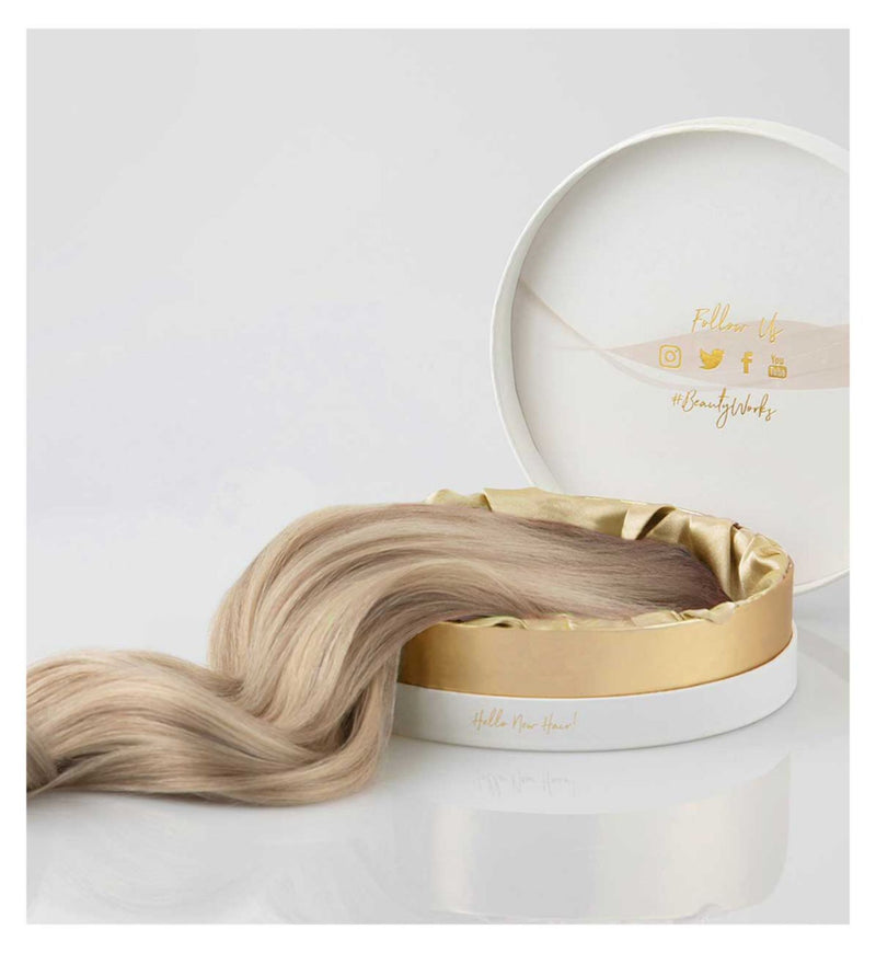Beauty Works Clip In Hair Extensions Mocha Melt 18 Inch - British product