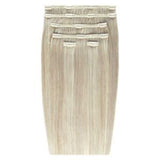 Beauty Works Double Hair Set Hair Extension 18 Inch Iced Blonde