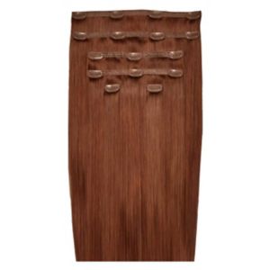 Beauty Works Double Hair Set 18 Inch Amber Clip-in Extensions