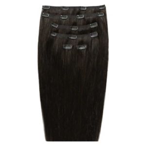 Beauty Works clip-in hair extensions Raven 18 inch - British product