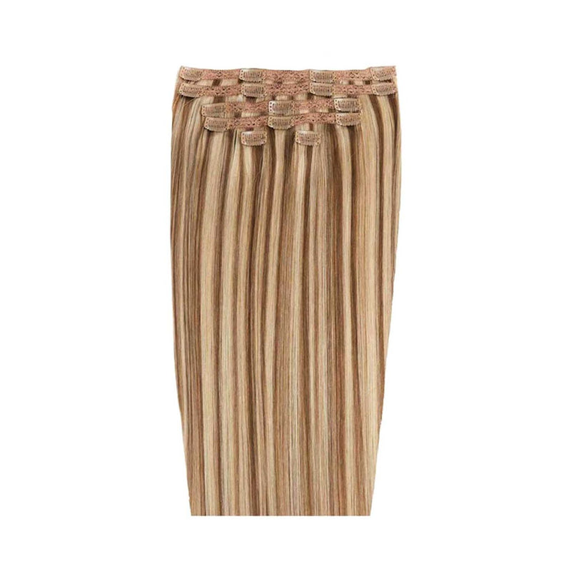 Beauty Works clip-in hair extensions honey blonde 18 inch - British product