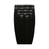 Beauty Works black clip-in hair extensions 18 inch 180g - British product