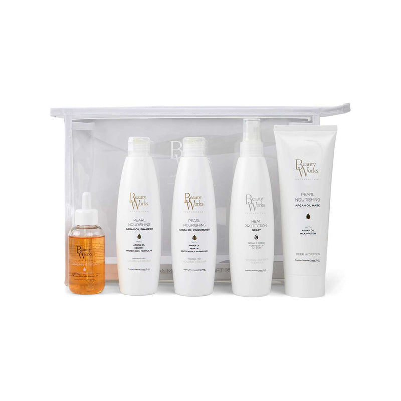 Beauty Works Argan Oil Gift Set Moisture Repair 250ml - British product