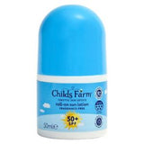 Childs Farm sun lotion SPF 50+ fragrance free 50ml - British product