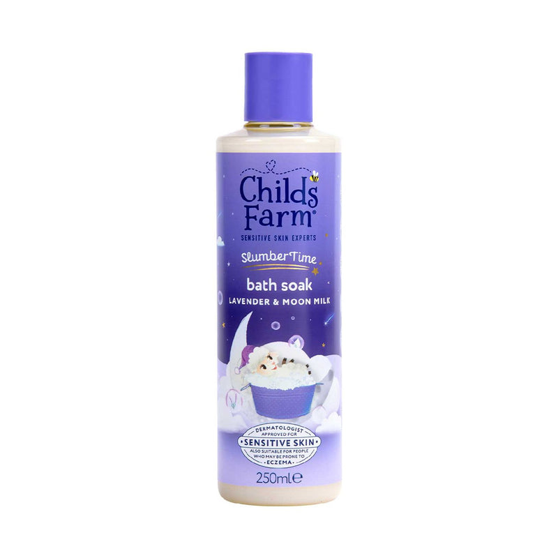 Childs Farm bath soak lavender moon milk 250ml, UK version