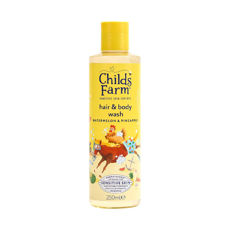 Childs Farm Hair & Body Wash Watermelon & Pineapple 250ml, UK version