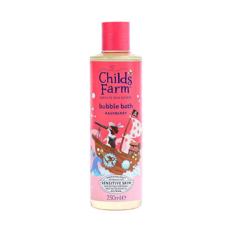 Childs Farm Raspberry Bubble Bath 250ml, imported from the UK