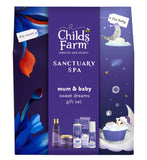 Childs Farm Mum & Baby gift set with Sanctuary Spa body butter (British brand)
