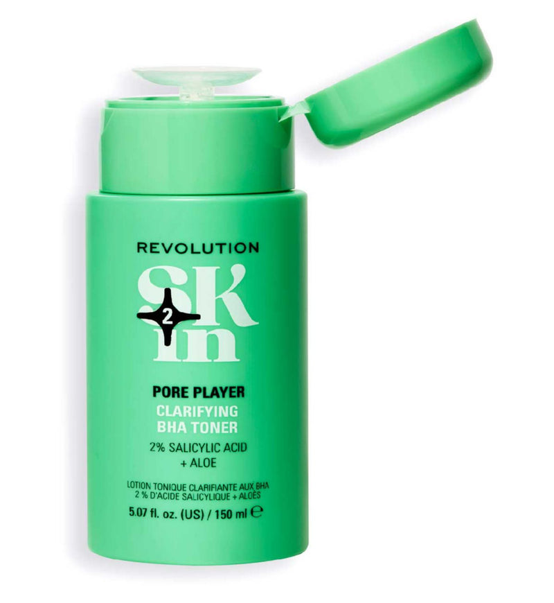 Revolution Skin Pore Player toner 2% salicylic acid aloe (British brand)