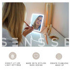 Sensse Modern Marble LED Glow Up Mirror 27cm - British product
