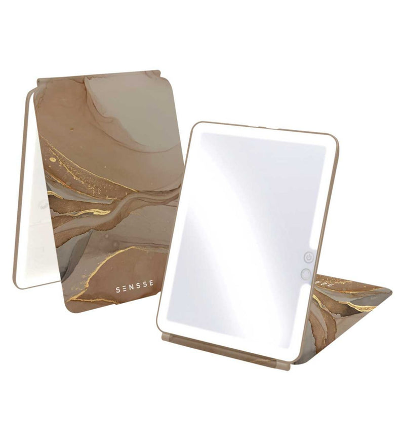 Sensse Modern Marble LED Glow Up Mirror 27cm - British product