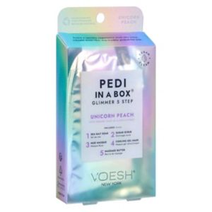 Voesh unicorn peach pedicure kit (British brand)