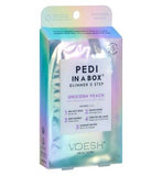 Voesh unicorn peach pedicure kit (British brand)