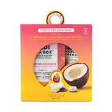 Voesh Coco Colada Oasis Duo pedicure kit and hand cream, UK version
