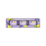 Yankee Candle Mini Votive Lemon Lavender 37g three-pack (British brand)
