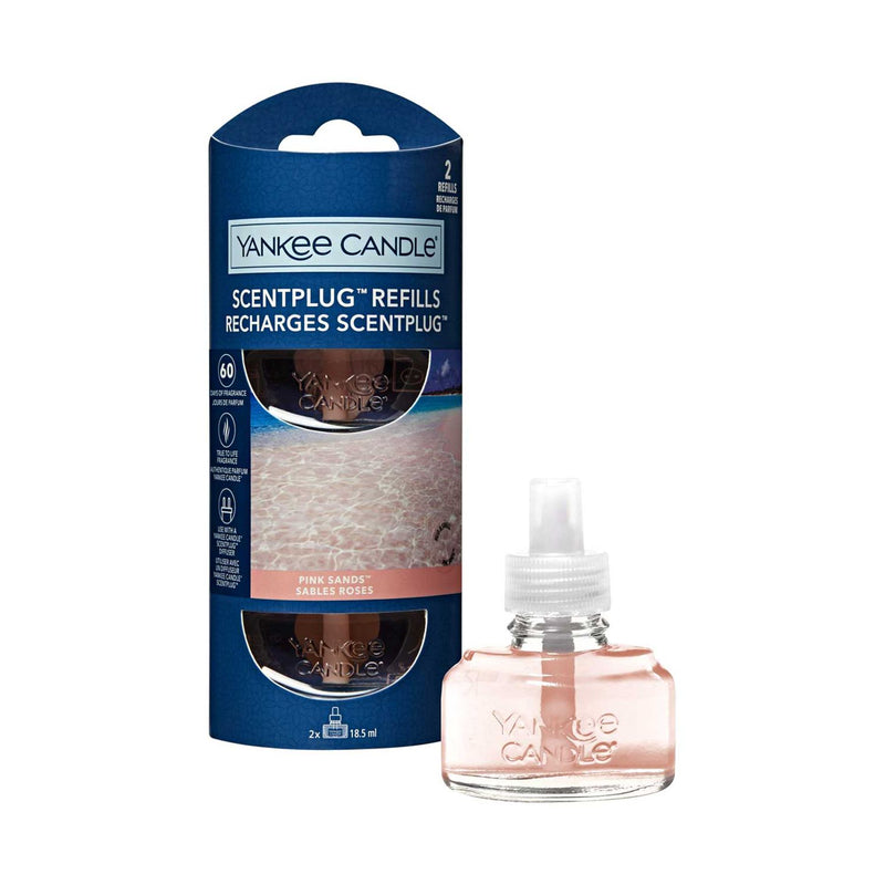 Yankee Candle Pink Sands ScentPlug twin refill pack 18.5ml, UK version