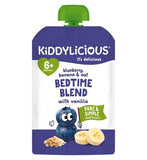 Kiddylicious Blueberry Oat Bedtime Blend Pouch 100g