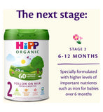 HiPP Organic first infant milk formula from birth 800g, imported from the UK