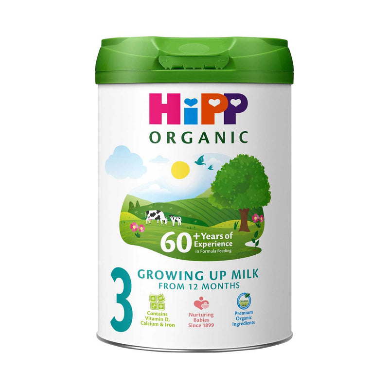 HiPP Organic growing up milk formula from 12 months 800g (British brand)