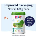 HiPP Organic growing up milk formula from 12 months 800g (British brand)